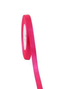 Satinband pink neon 10mm breit, 30m